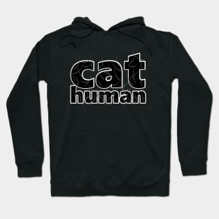 Cat Human Gray Hair Hoodie